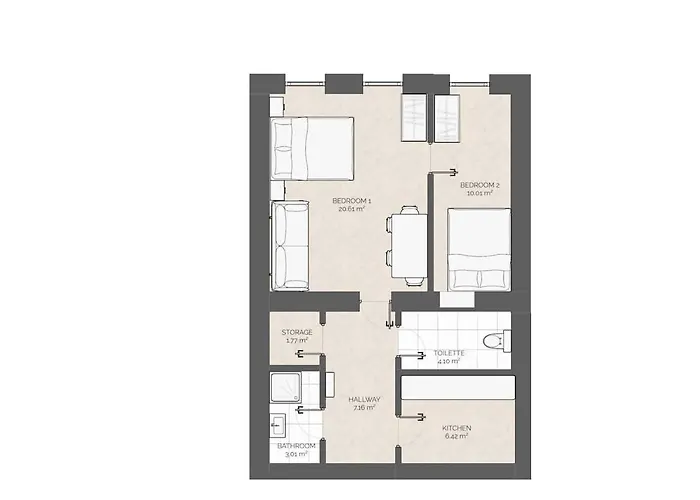 アパート Modern And Spacious At Millennium - 6 Min To Metro